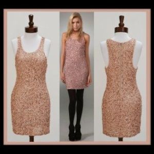 Alice & Olivia Sequin Tank Dress
